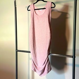Blush Maternity Dress Size Large (10/12)